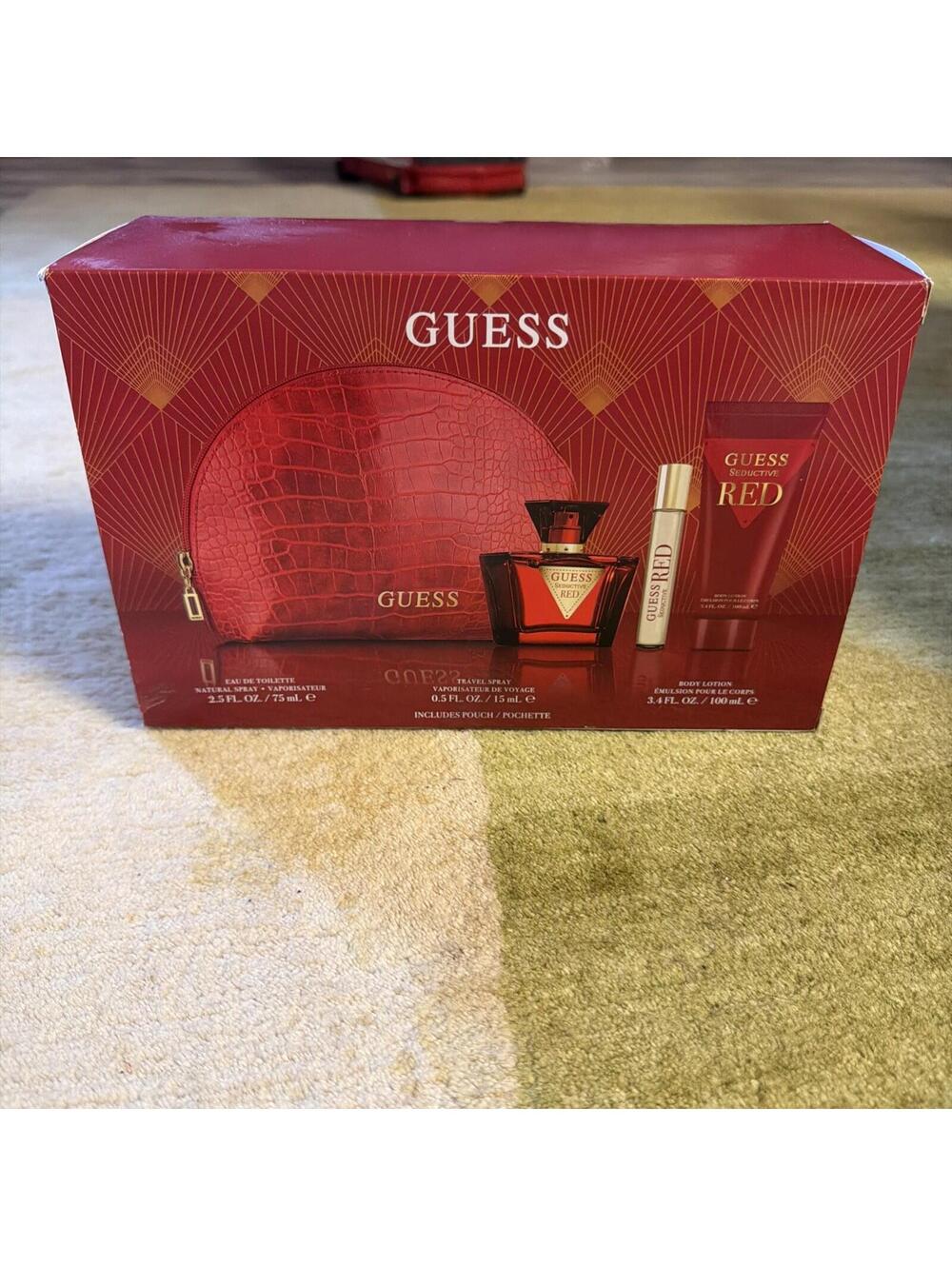 Guess Seductive Red perfume giftset new